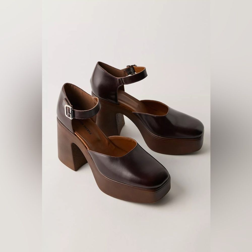 Free People Gwen Platform Mary Janes